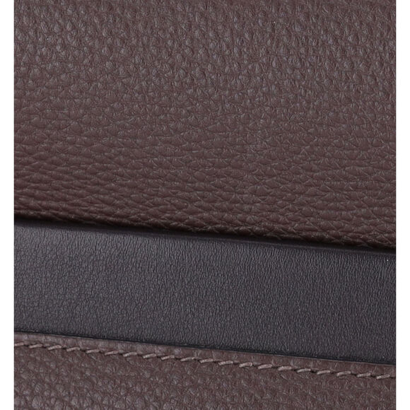 HERMES Togo Swift 24/24 29 Chocolate Ebene Brown Black Shoulder Bag - Picture 12 of 12